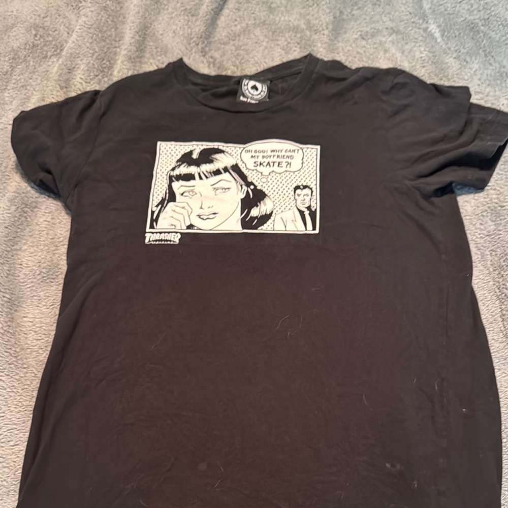 Thrasher Black Graphic Tee